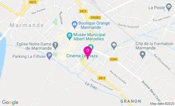 Localisation Celine Aubugeau