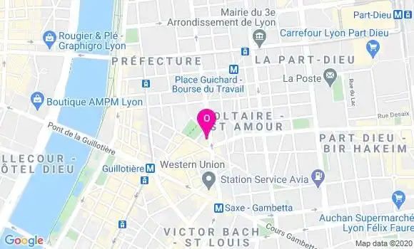 Localisation Blandine Delarbre