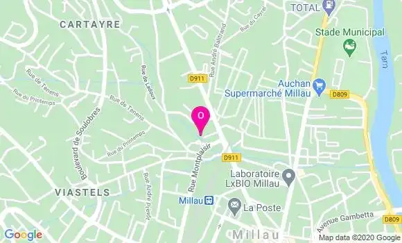 Localisation Geraldine Boudes