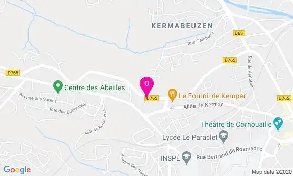 Localisation Sabrina Plusquellec