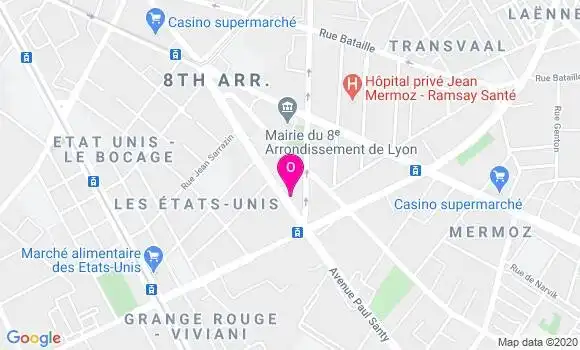 Localisation Beatrice Maque