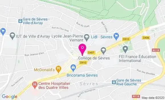 Localisation Marion Thiot