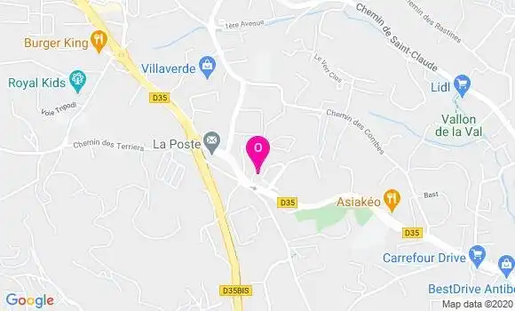 Localisation Lucie Tricou