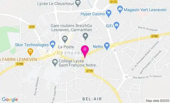 Localisation Gaelle Le Vourc H