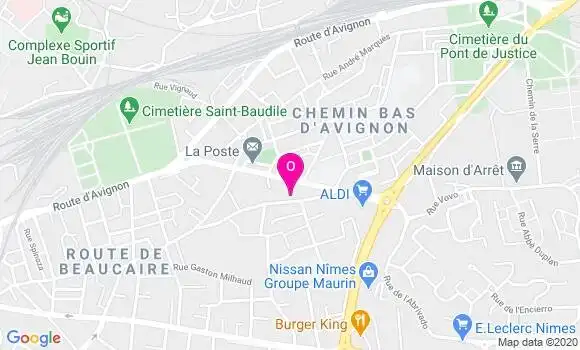 Localisation Blandine De Stabenrath