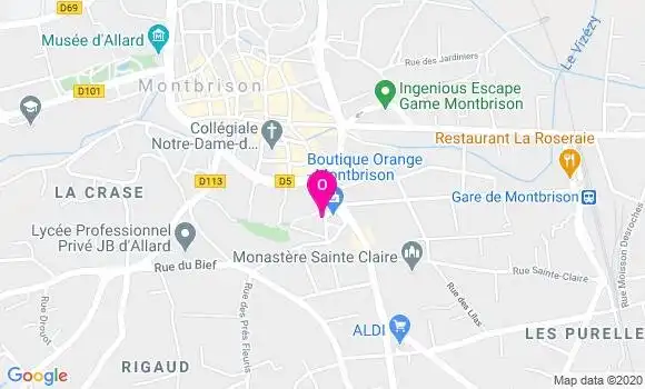 Localisation Sylvie Cadier