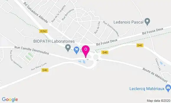 Localisation Isabelle Delbaere