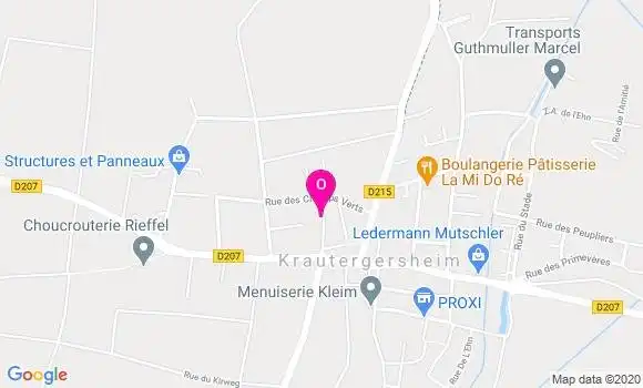 Localisation Manon Sene