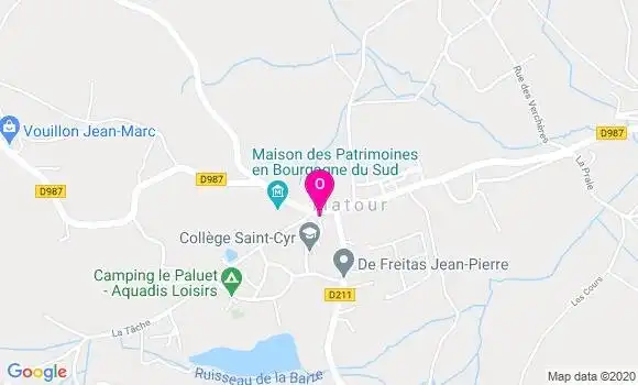Localisation Elodie Dano