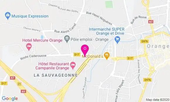 Localisation Aurore Dubourdieu