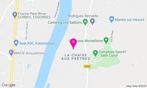 Localisation Corinne Planche