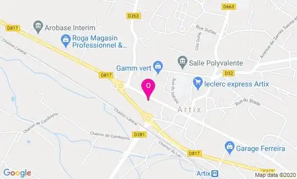 Localisation Manon Chabanier Guichard