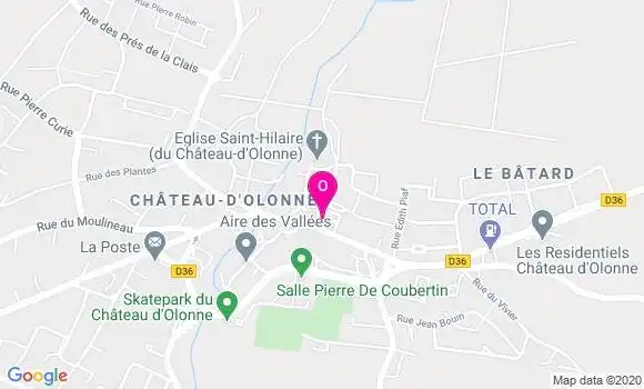 Localisation Severine Echasseriaud
