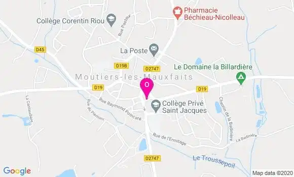 Localisation Lucile Billaud