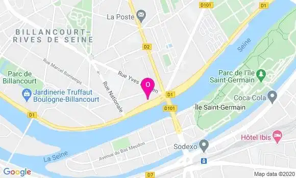 Localisation Fanny Mongin
