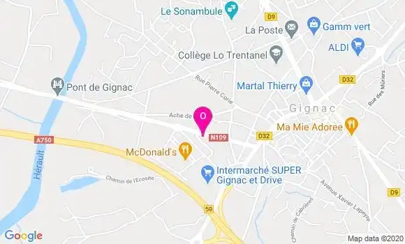 Localisation Celine Piton