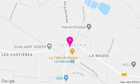 Localisation Servane Clossais