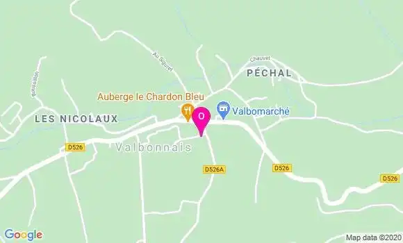 Localisation Elise Bernard Brunet
