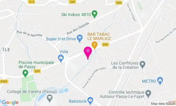 Localisation Emilie Gourdon