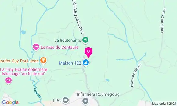 Localisation Kathy Couloume Labrude