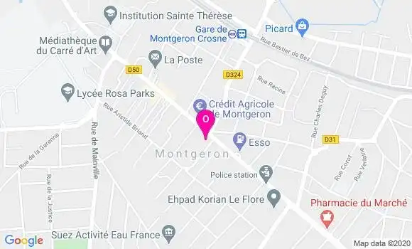 Localisation Martine Leval Munier