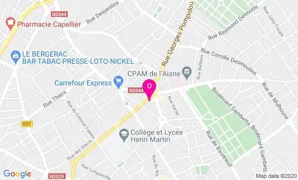 Localisation Myriam Descendre