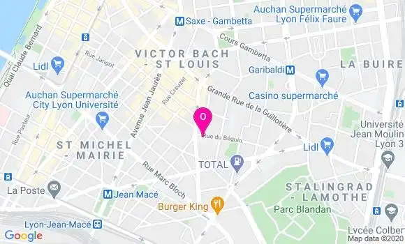 Localisation Pauline Gerenton