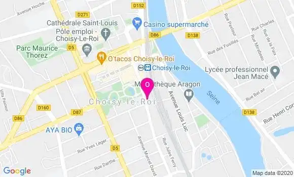 Localisation Christine Belloc Chanson