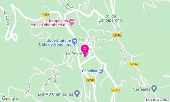 Localisation Olivia Guillet