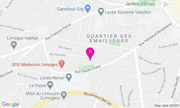 Localisation Christine Jeanson