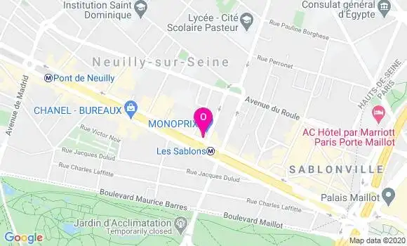 Localisation Stephanie Damay Marcelis