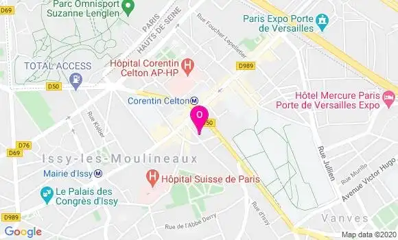 Localisation Corinne De Ponthaud Monmont