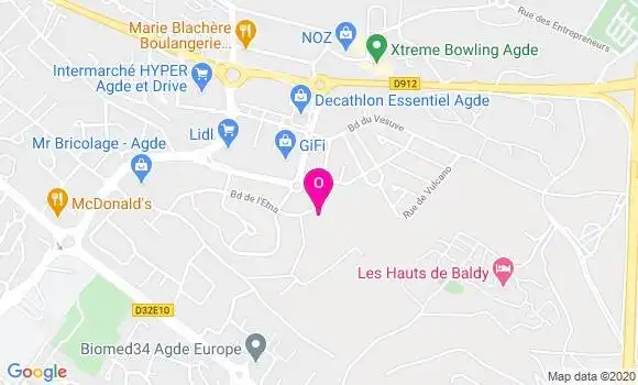 Localisation Sophie Serra