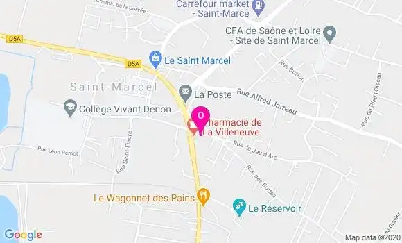 Localisation Aline Rapin