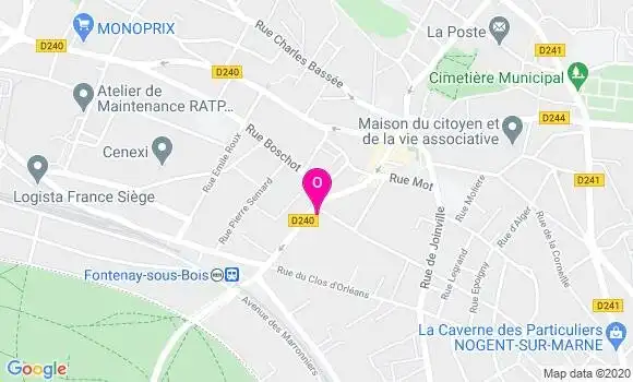 Localisation Henriette Abel