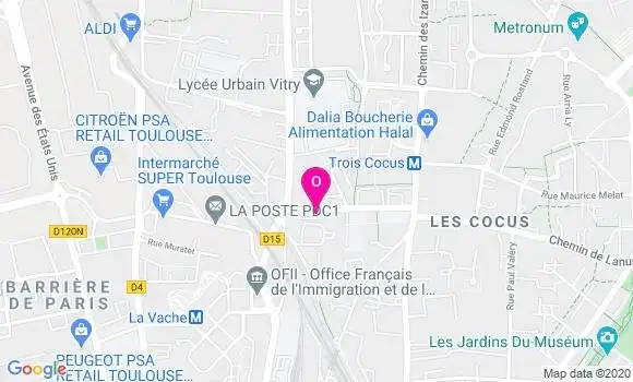Localisation Agnes Claret Tournier