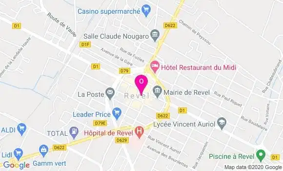 Localisation Christine Sartre