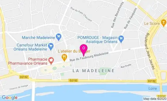 Localisation Audrey Marty