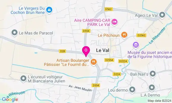 Localisation Julie Anne Guidera