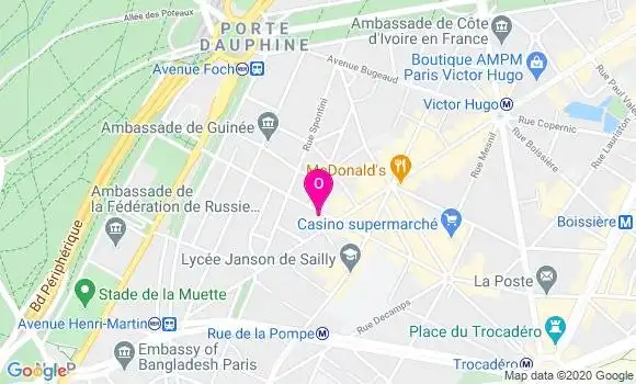 Localisation Christine Jacot Cuenin