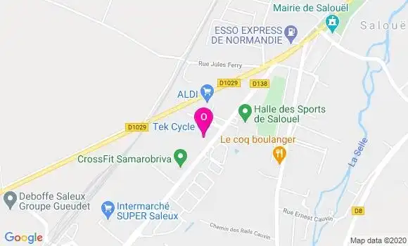 Localisation Faustine Inclan