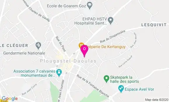 Localisation Sandy Vigouroux
