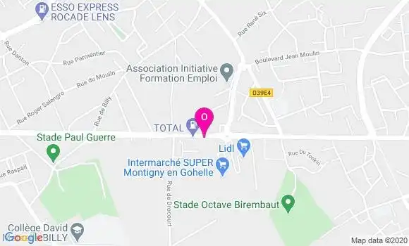 Localisation Perrine Gorgol