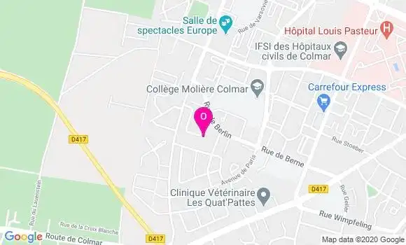 Localisation Pascale Thil Reinhard