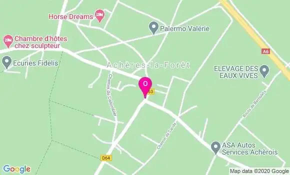 Localisation Christelle Larribeau