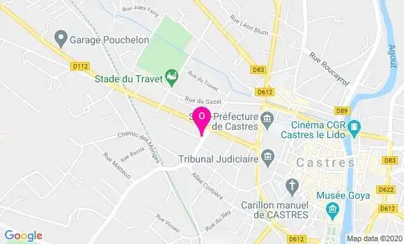 Localisation Christine Carneau