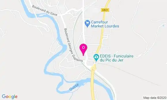 Localisation Fabienne Fourcade
