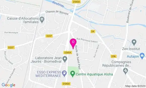 Localisation Clemence Peyrol