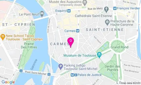 Localisation Mathilde Gory