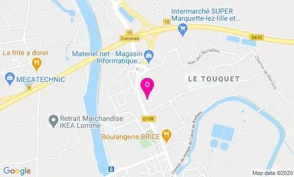 Localisation Claire Coudiere
